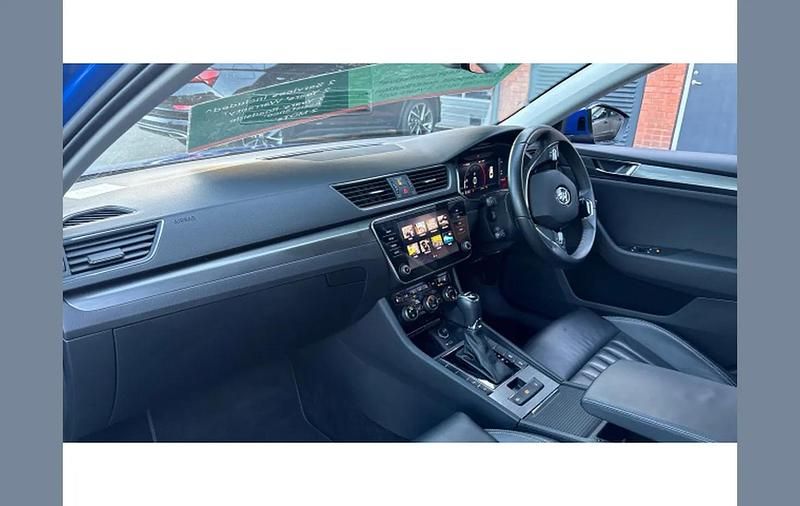 Used Skoda Superb SE L 150 HP (110 kW) 2023 Blue Hatchback