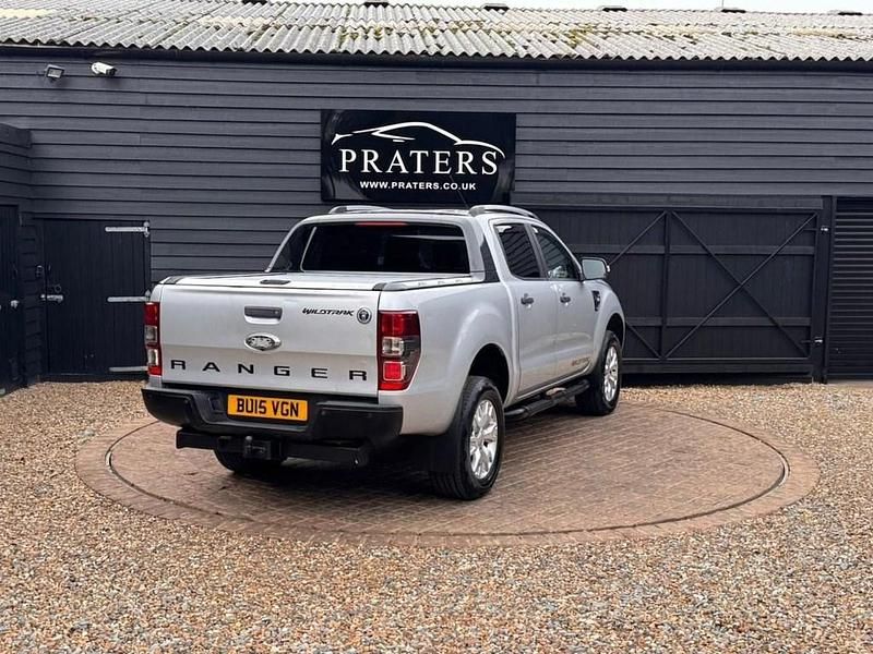 Used Ford Ranger Wildtrack 200 HP (147 kW) 2015 Silver Pickup