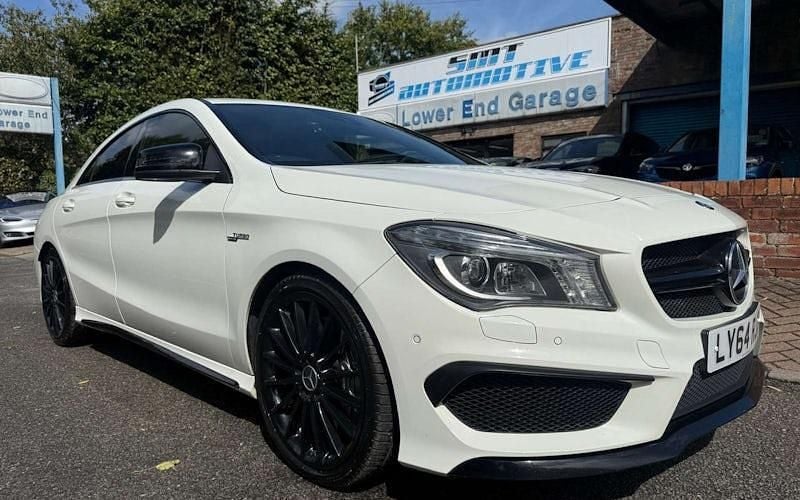 White Used 2014 Mercedes CLA45 AMG AMG Sedan | £13,995 (Fair price) - Image 1/4