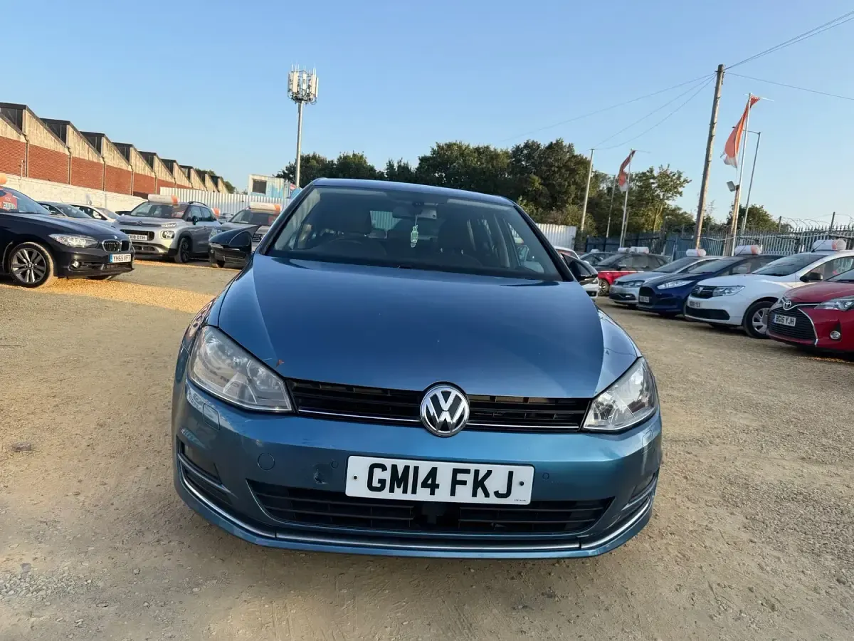 Used VW Golf VII GT 2014 Blue Hatchback