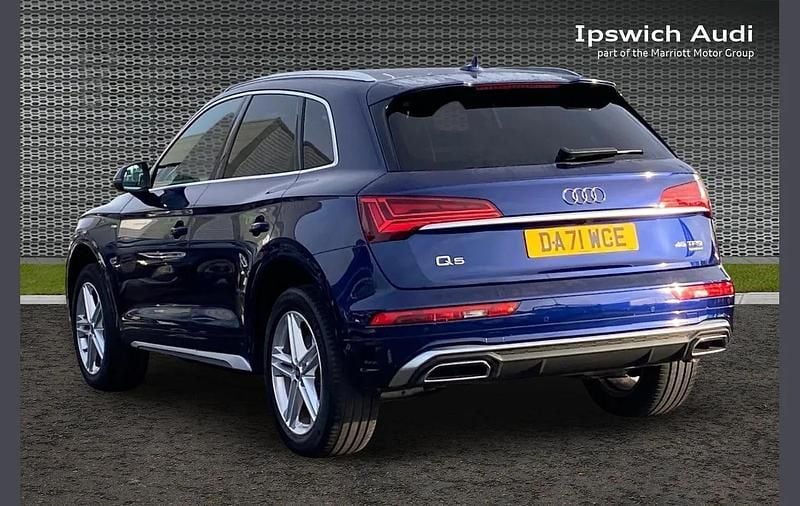 Used Audi Q5 S-Line 261 HP (191 kW) 2022 Blue SUV