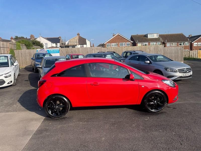 Used Vauxhall Corsa 75 HP (55 kW) 2019 Red Hatchback