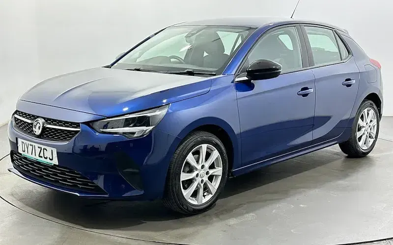 Used Vauxhall Corsa 75 HP (55 kW) 2021 Blue Hatchback