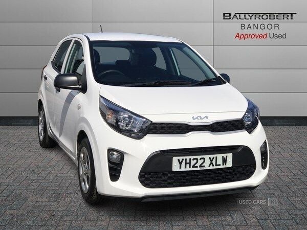 White Used 2022 Kia Picanto 4 Hatchback | £10,500 (Good price) - Image 1/4