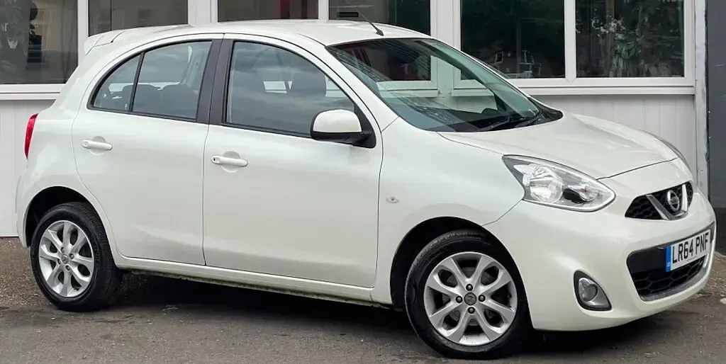 Used Nissan Micra Acenta 80 HP (58 kW) 2014 White Hatchback