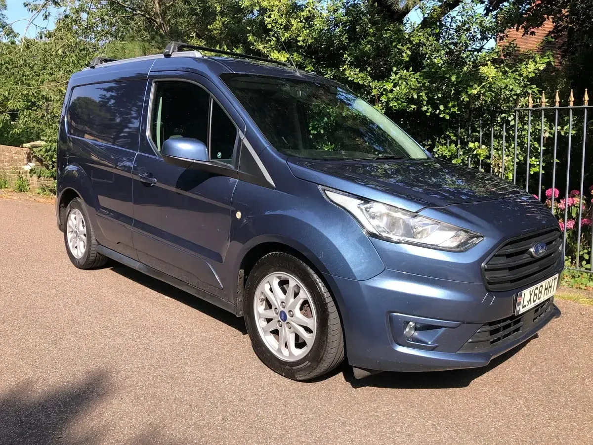 Used Ford Transit Limited 120 HP (88 kW) 2019 Blue Van