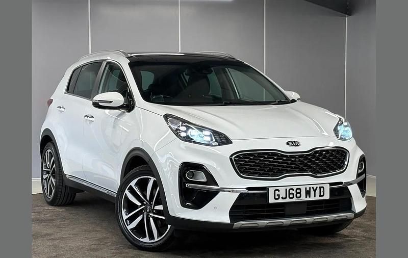 Used Kia Sportage 134 HP (98 kW) 2018 White SUV