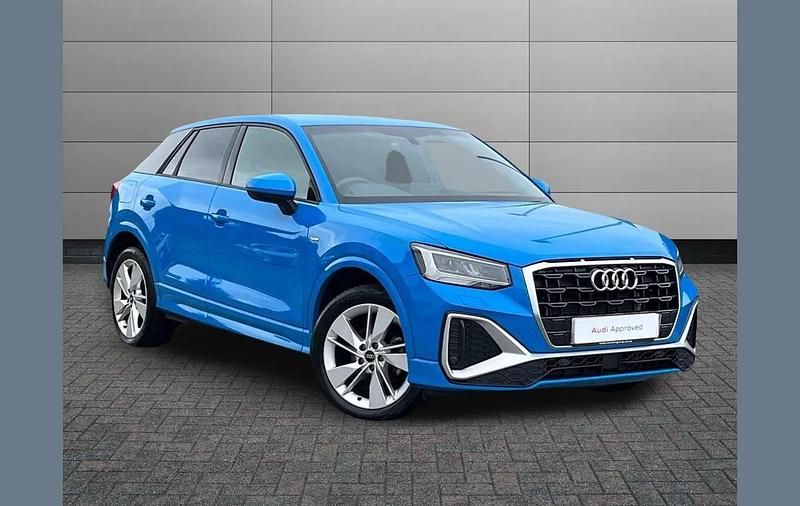 Blue Used 2023 Audi Q2 S-Line SUV | £24,491 (Fair price) - Image 1/4