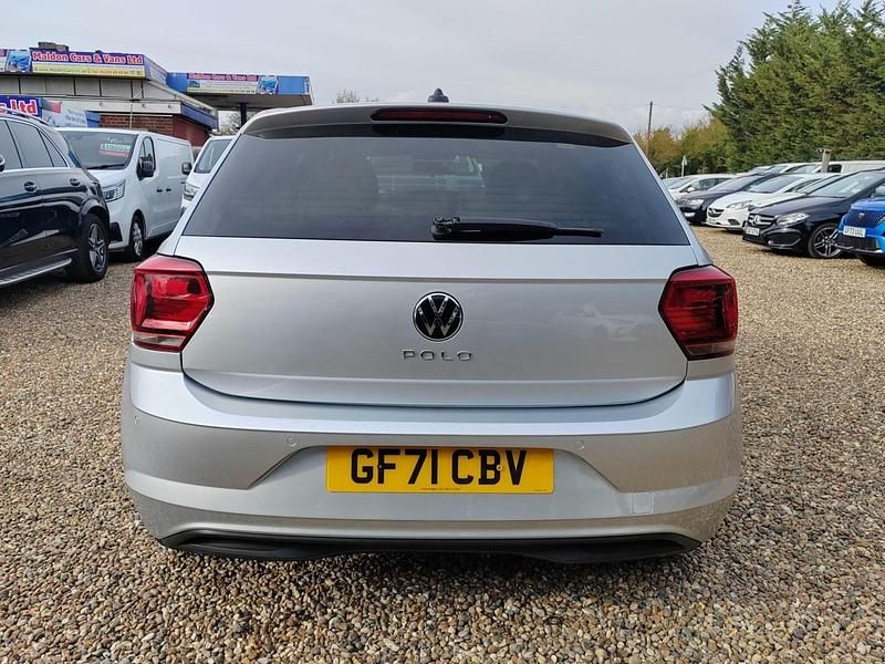 Used VW Polo Match 95 HP (69 kW) 2021 Silver Hatchback