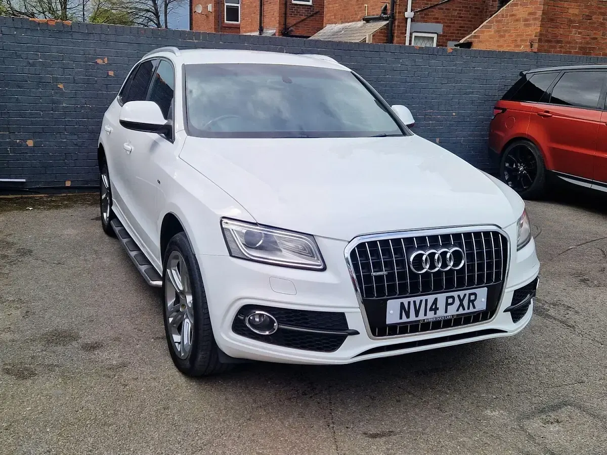 Used Audi Q5 S-line plus 2014 White SUV