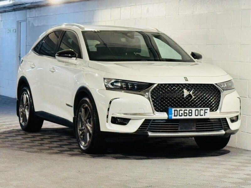 White Used 2018 DS Automobiles DS7 Crossback Prestige SUV | £8,989 (Good price) - Image 1/4