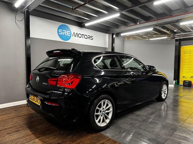 Used BMW 116 Comfort Edition 116 HP (85 kW) 2016 Black Hatchback