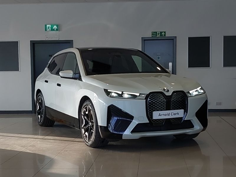 White Used 2022 BMW iX M Sport SUV | £32,998 - Image 1/4