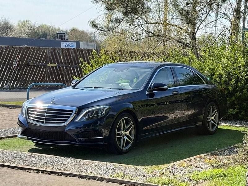 Used Mercedes S350L AMG line 2014 Blue Sedan