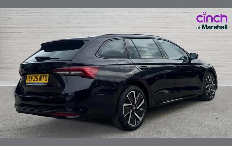 Used Skoda Octavia SportLine 147 HP (108 kW) 2025 Black Estate