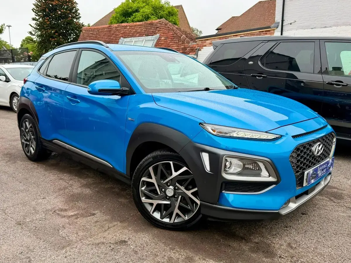 Used Hyundai Kona Premium SE 141 HP (103 kW) 2019 Blue SUV