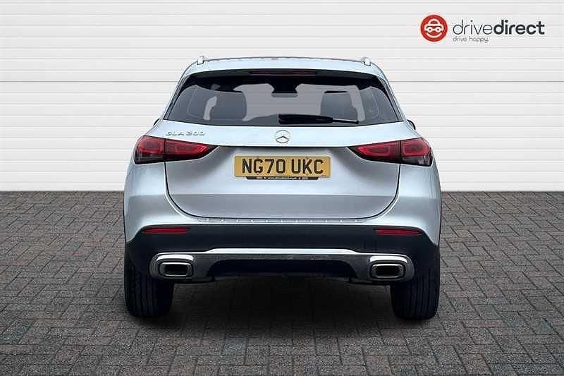 Used Mercedes GLA200 163 HP (119 kW) 2020 Silver SUV