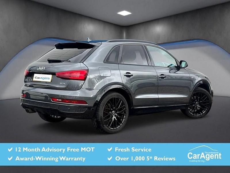 Used Audi Q3 Black Edition 150 HP (110 kW) 2018 Grey SUV