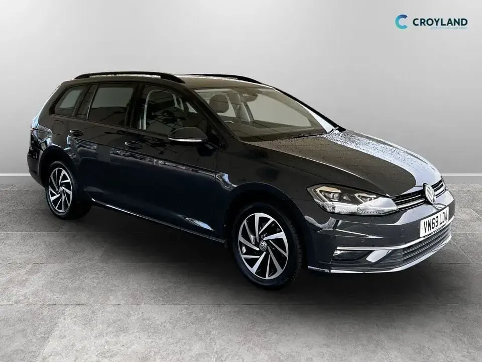 Begagnad VW Golf VII Edition 150 HK (110 kW) 2019 Grå Kombi