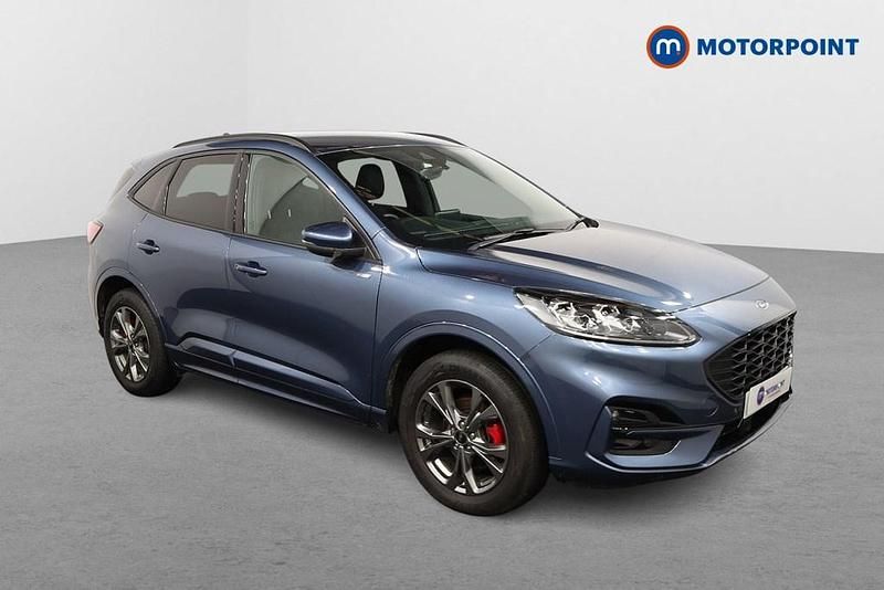 Blue Used 2022 Ford Kuga ST-Line SUV | £18,799 (Good price) - Image 1/4