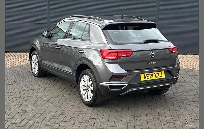 Used VW T-Roc SE 147 HP (108 kW) 2021 Grey SUV