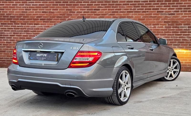 Used Mercedes C350 2012 Silver Sedan