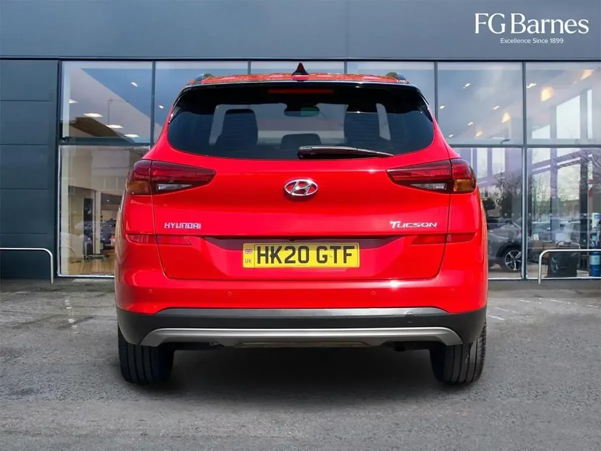 Used Hyundai Tucson N Line 130 HP (95 kW) 2020 Red SUV