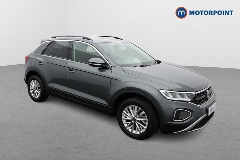 Grey Used 2023 VW T-Roc Life SUV | £19,449 (Fair price) - Image 1/4