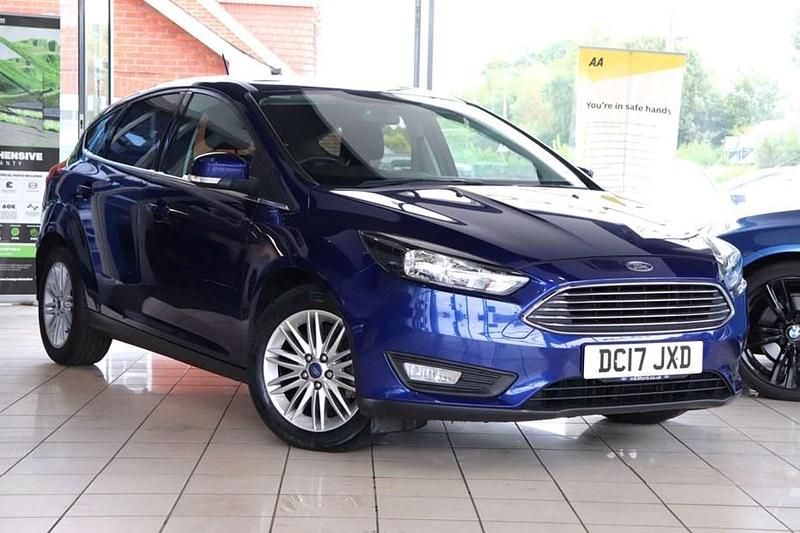 Blue Used 2017 Ford Focus Zetec Hatchback | £9,020 (Fair price) - Image 1/1