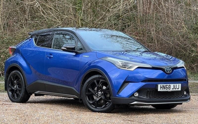Used Toyota C-HR Sport 122 HP (89 kW) 2019 Nebula blue bitone SUV