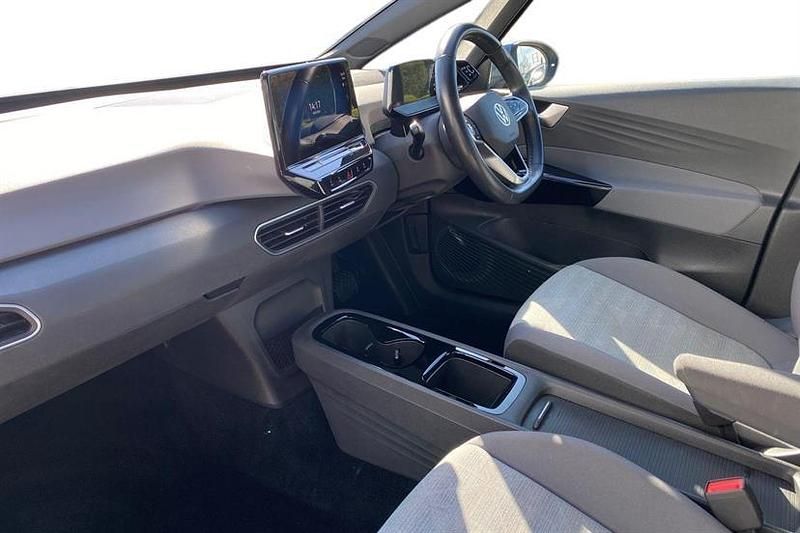 Used VW ID.3 Pro 106 kW (145 HP) 2022 Stone washed blue with black roof Hatchback