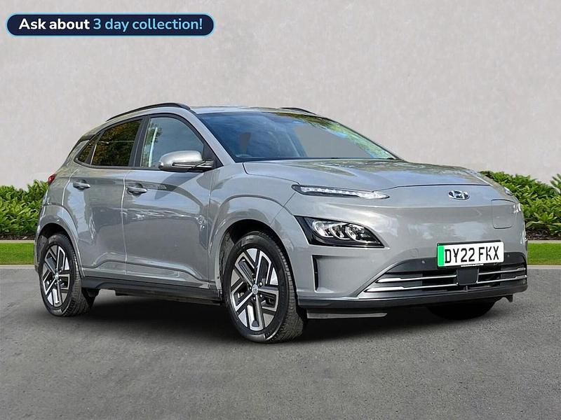 Grey Used 2022 Hyundai Kona Premium SUV | £15,299 (Fair price) - Image 1/4