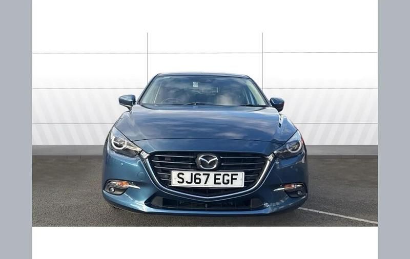 Käytetty Mazda 3 Inclusive 117 HP (86 kW) 2017 Sininen Viistoperä