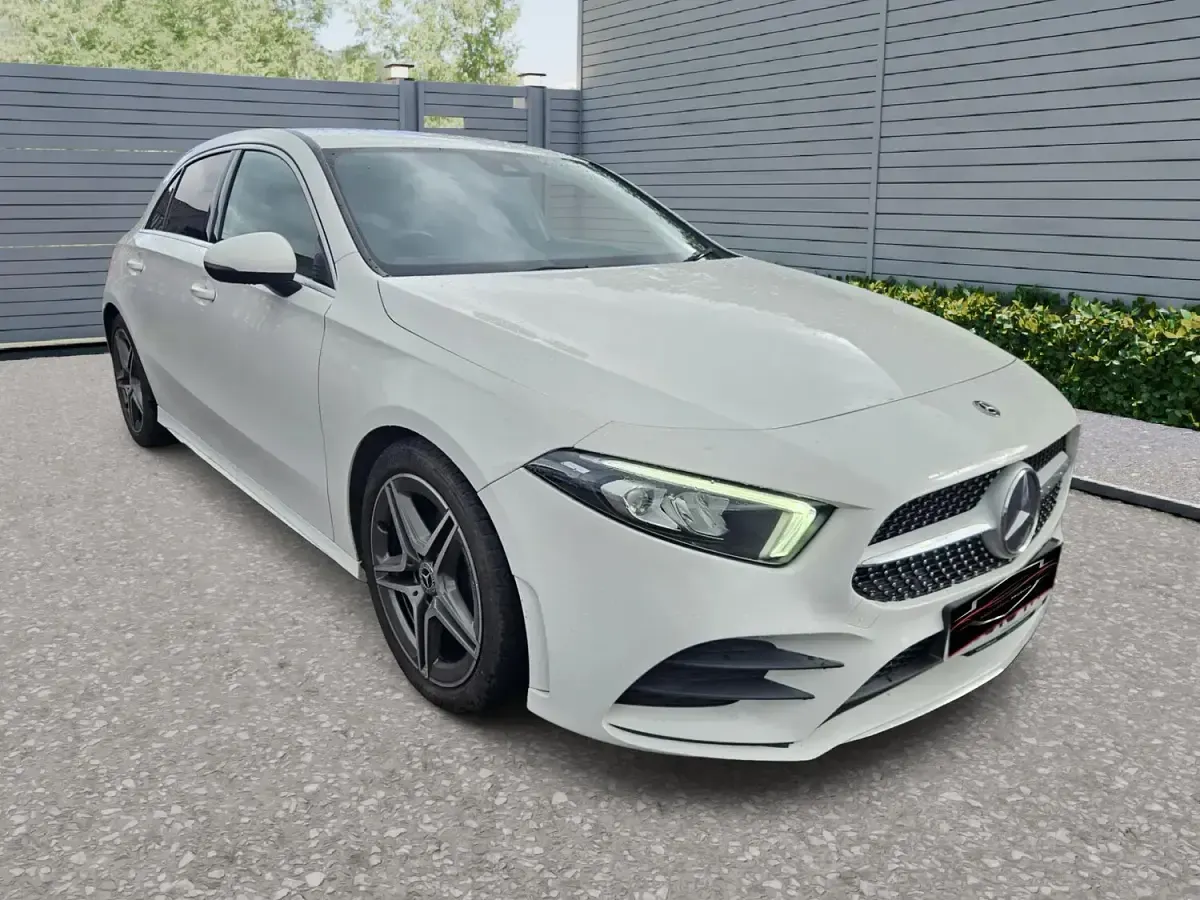 Used Mercedes A190 AMG line 190 HP (139 kW) 2019 White Hatchback