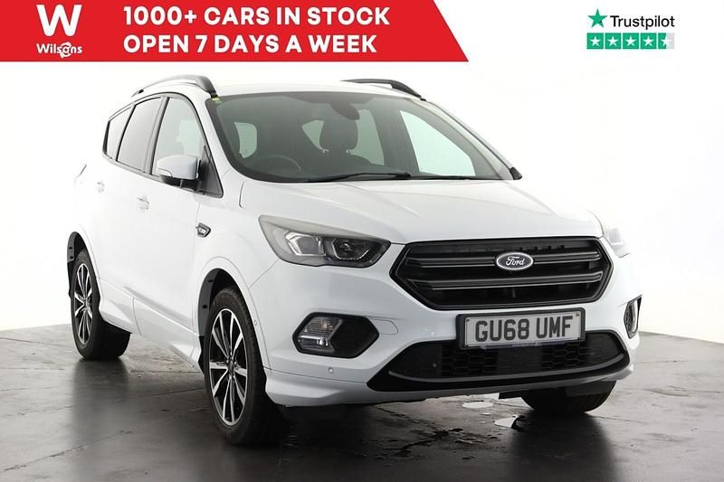 Used Ford Kuga ST-Line 120 HP (88 kW) 2018 White SUV