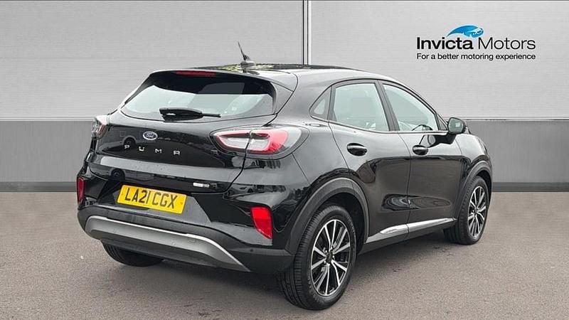 Used Ford Puma Titanium 125 HP (91 kW) 2021 Agate black metallic SUV