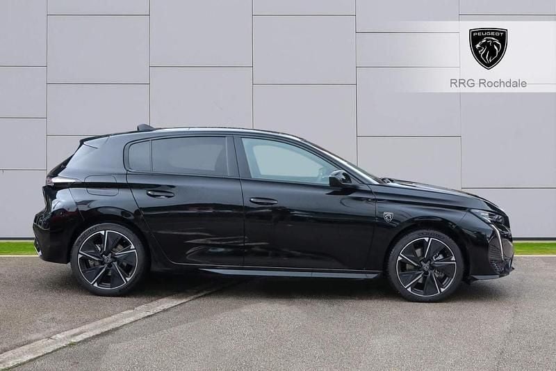 Black Used 2024 Peugeot e-308 GTi Hatchback | £21,995 (Good price) - Image 1/4