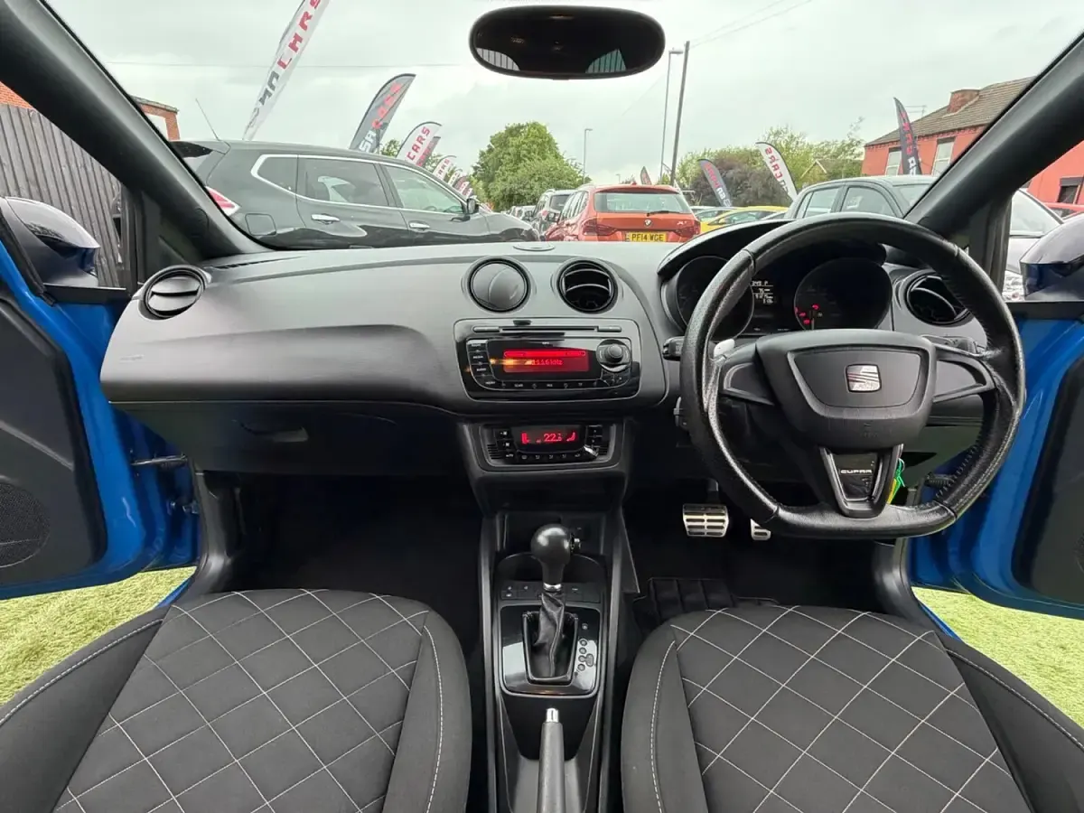 Used Seat Ibiza CUPRA 2011 Blue Hatchback