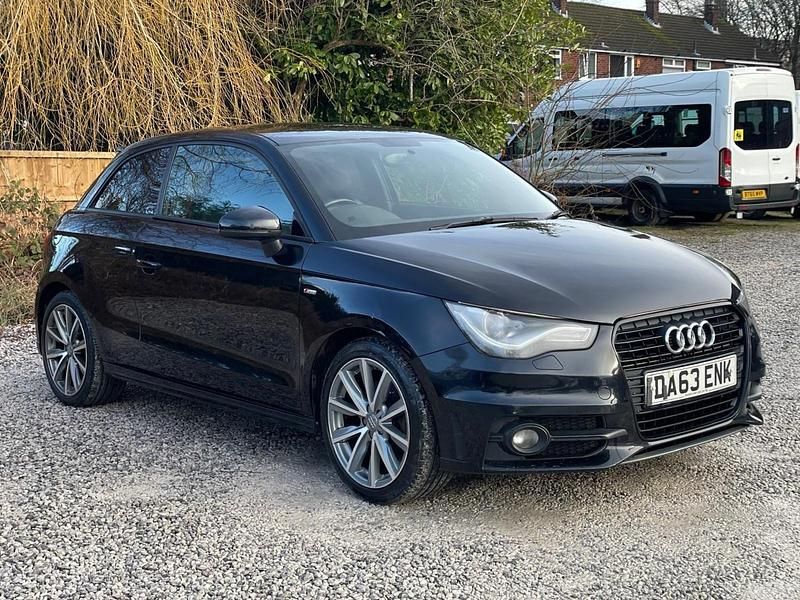 Used Audi A1 S-Line 122 HP (89 kW) 2013 Black Hatchback