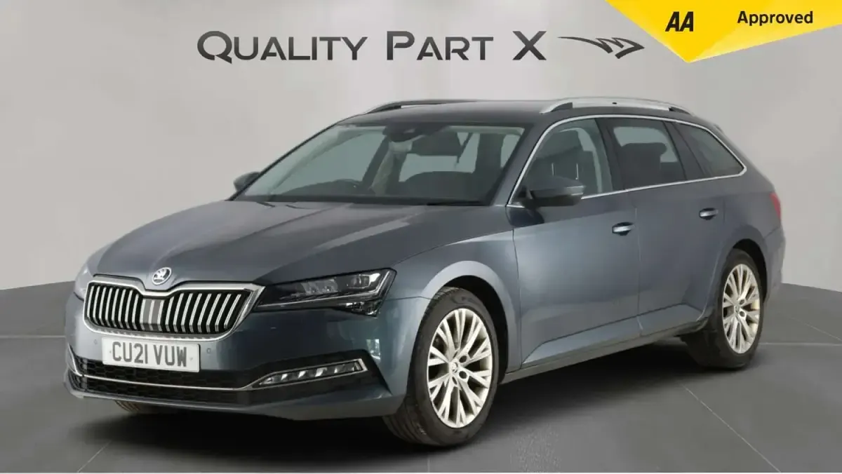 Used Skoda Superb SE L 150 HP (110 kW) 2021 Grey Estate