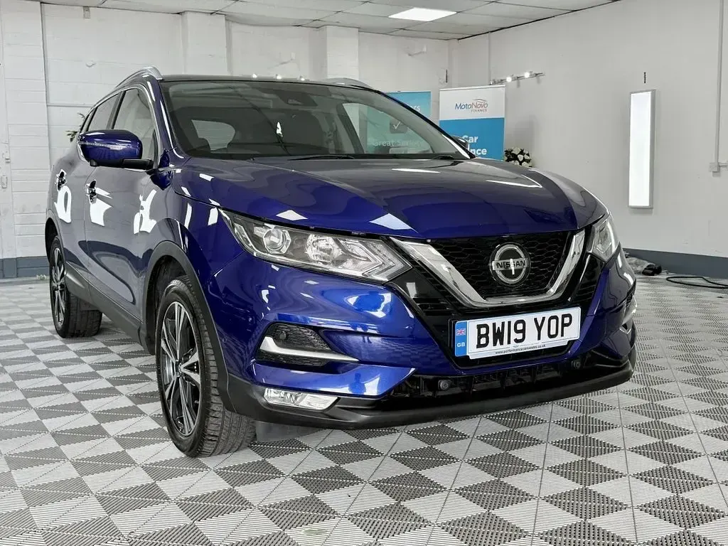 Used Nissan Qashqai N-Connecta 115 HP (84 kW) 2019 Blue SUV