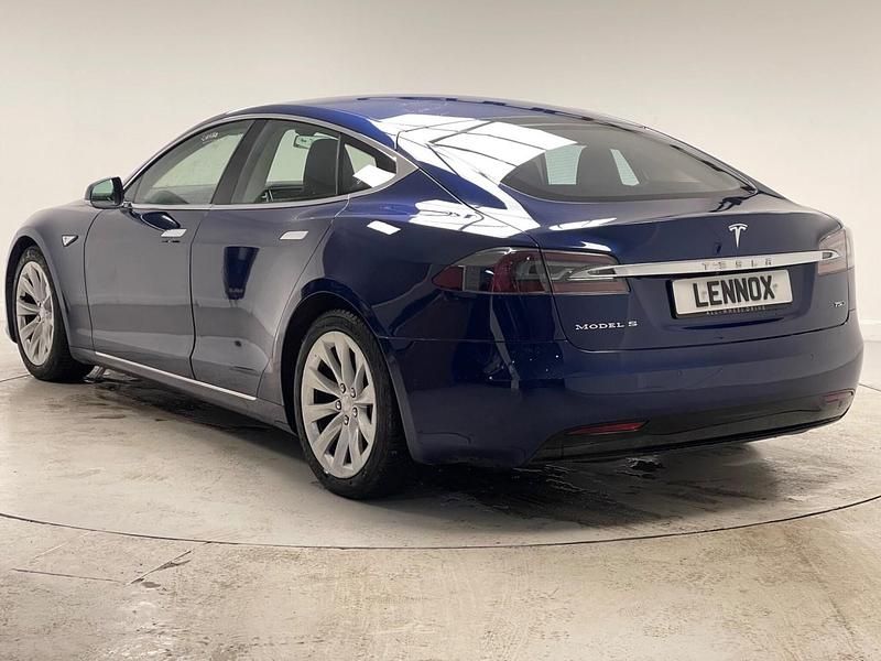 Used Tesla Model S 241 kW (328 HP) 2017 Blue Hatchback