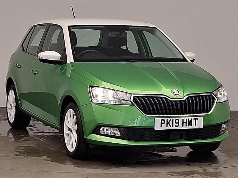 Green Used 2019 Skoda Fabia Colour Edition Hatchback | £12,498 (A bit pricey) - Image 1/4