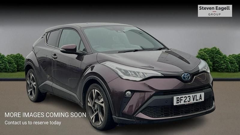 Used Toyota C-HR Design 2023 Mauve/purple SUV