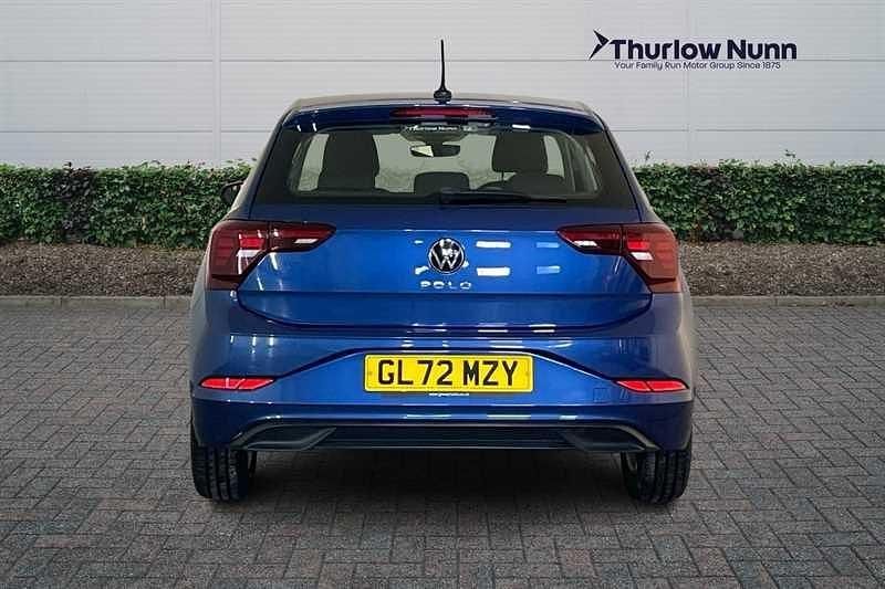 Used VW Polo S 95 HP (69 kW) 2022 Blue Hatchback