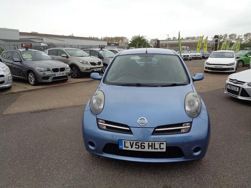Used Nissan Micra 79 HP (58 kW) 2006 Blue Hatchback