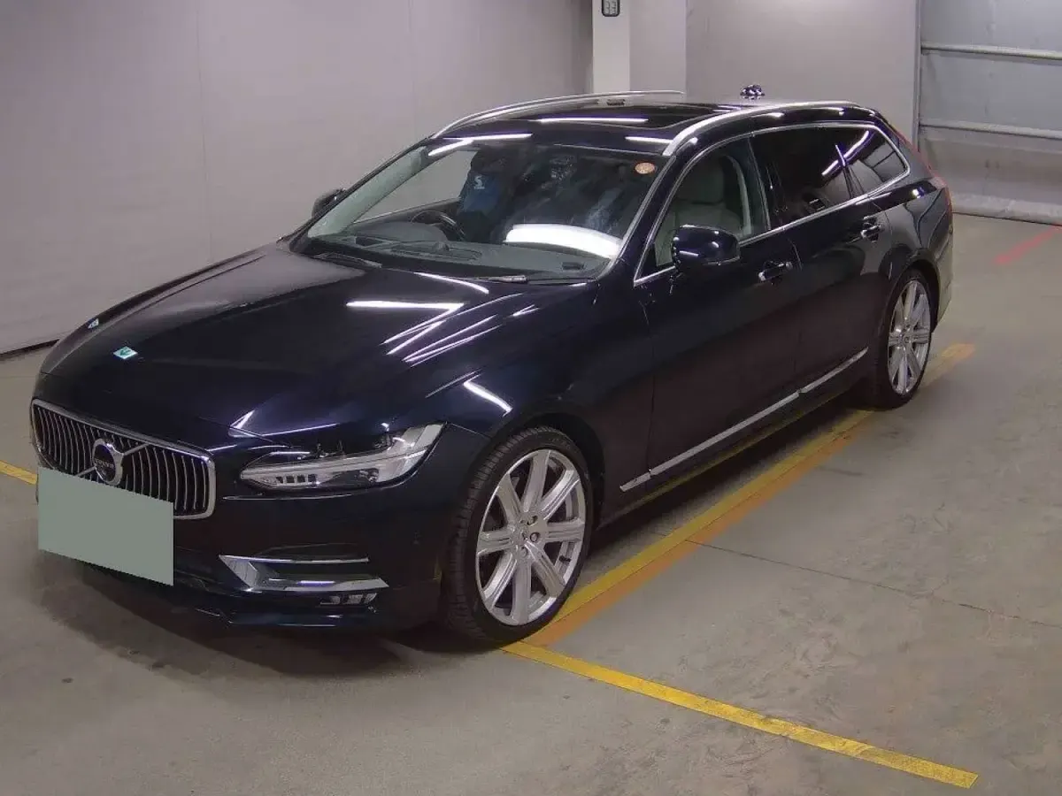 Usado Volvo V90 Inscription 2017 Azul Carrinha