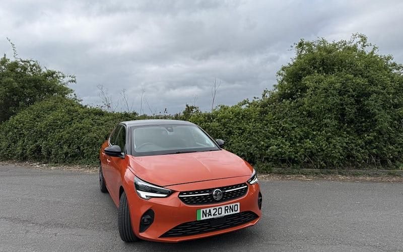 Used Vauxhall Corsa-e Elite 100 kW (136 HP) 2020 Orange Hatchback