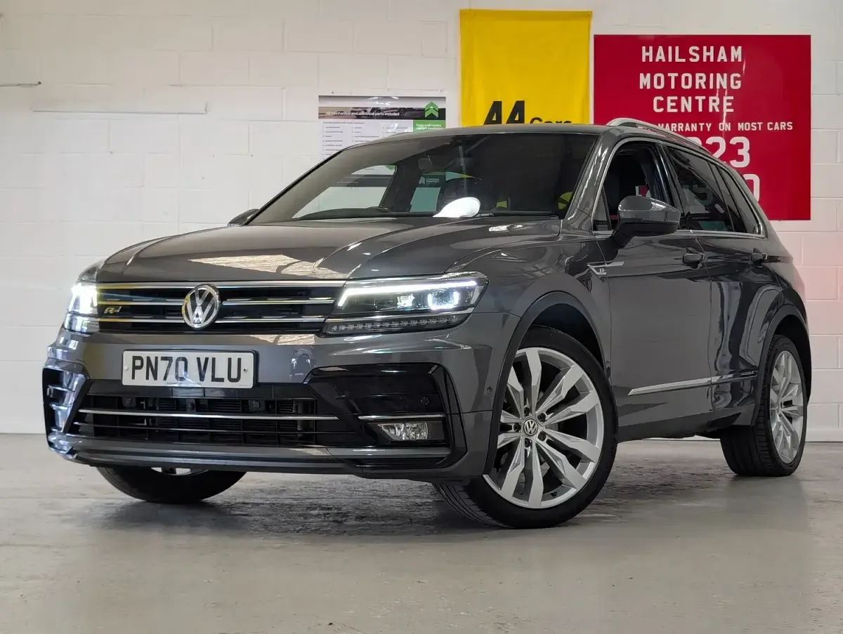 Used VW Tiguan R-line 150 HP (110 kW) 2020 Grey SUV