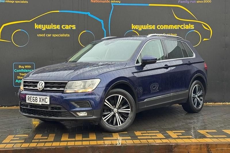 Blue Used 2018 VW Tiguan SE SUV | £12,990 (Fair price) - Image 1/1
